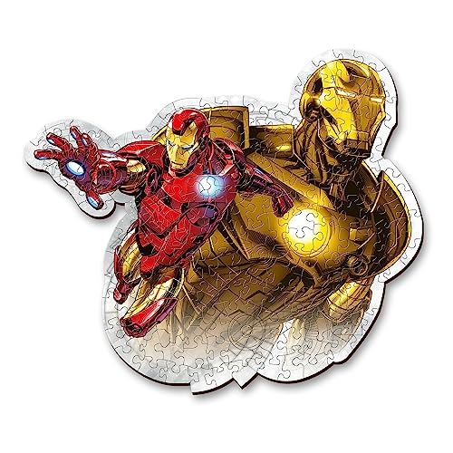 trefl-wood-craft-marvel-puzzle-bois-160-pi-ces-iron-man image 7