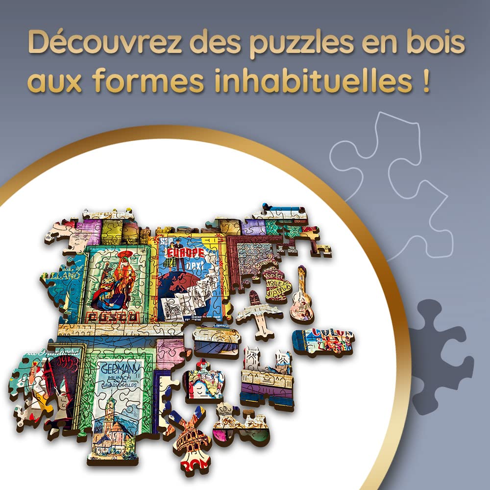 trefl-wood-craft-world-travel-guide-20176-puzzle-bois-1000-pcs image 4