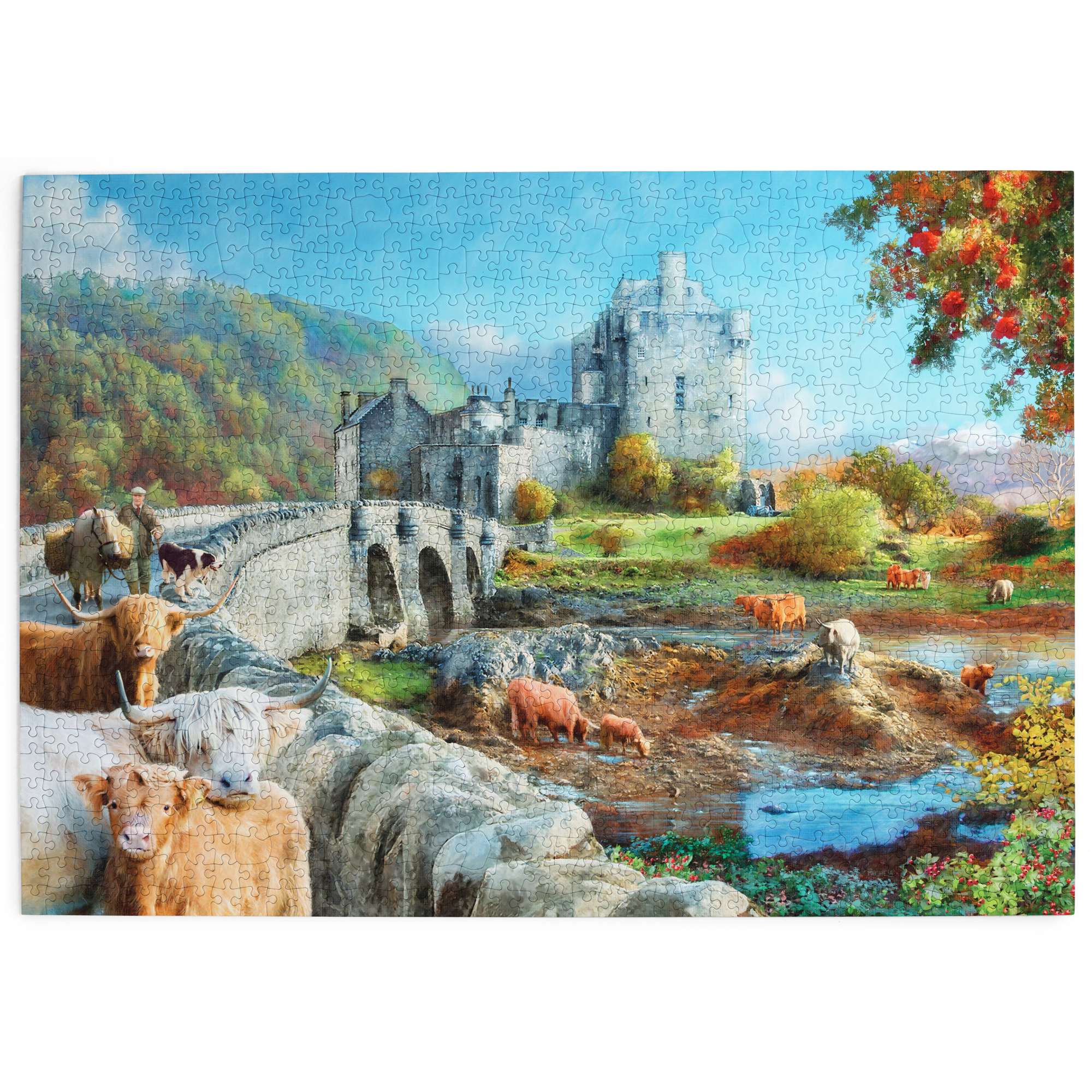 house-of-puzzles-highland-morning-puzzle-1000-pi-ces-cosse image 2