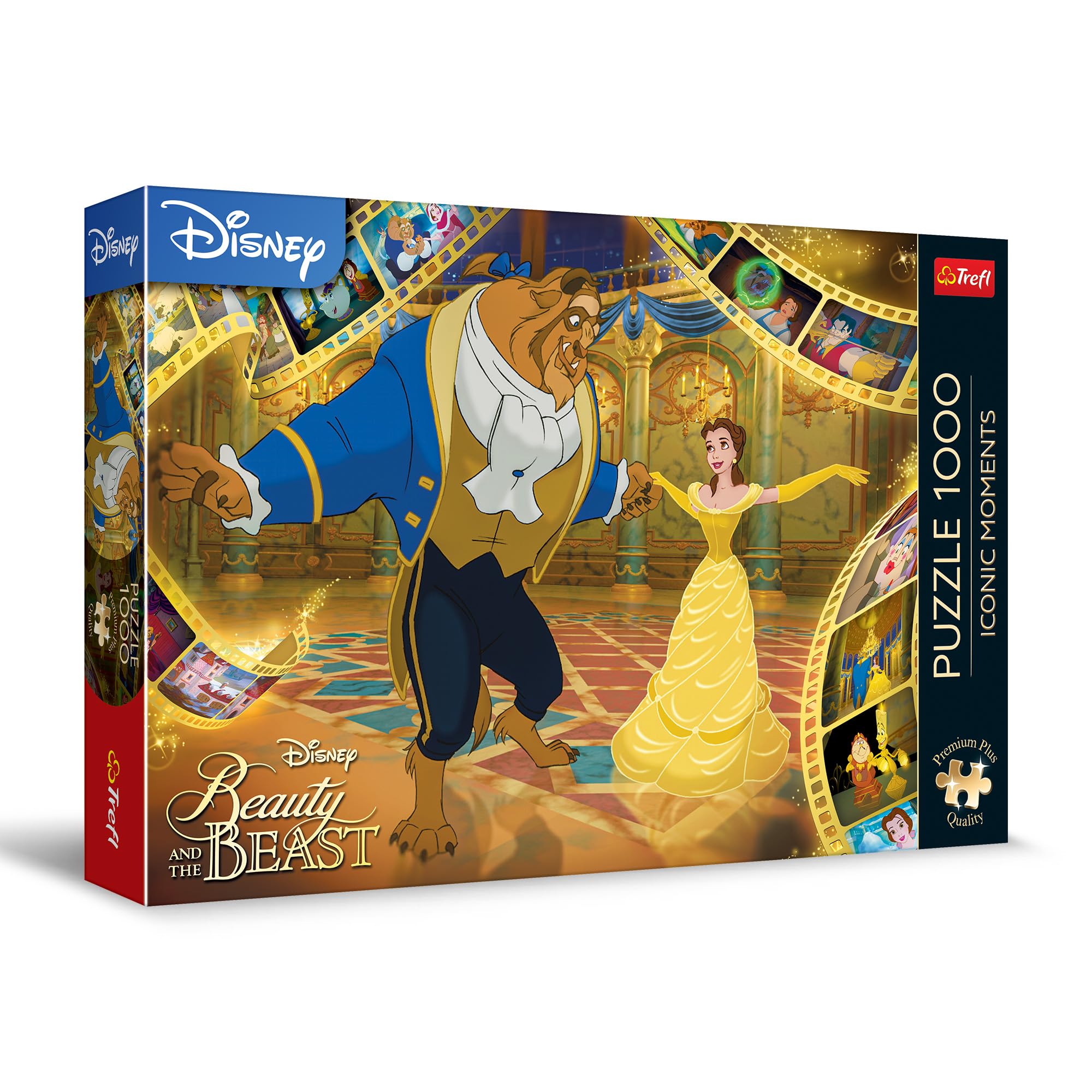 trefl-premium-plus-iconic-moments-belle-et-b-te-puzzle-1000-pi-ces image 1