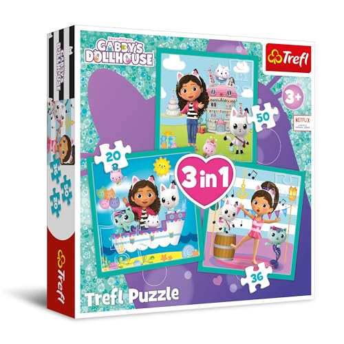 trefl-red-puzzle-3en1-gabby-dollhouse-20-50-pieces image 8