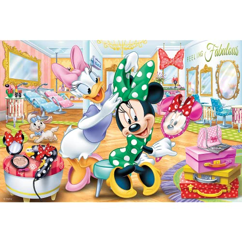 trefl-red-minnie-puzzle-100-pi-ces-salon-de-beaut-disney image 8