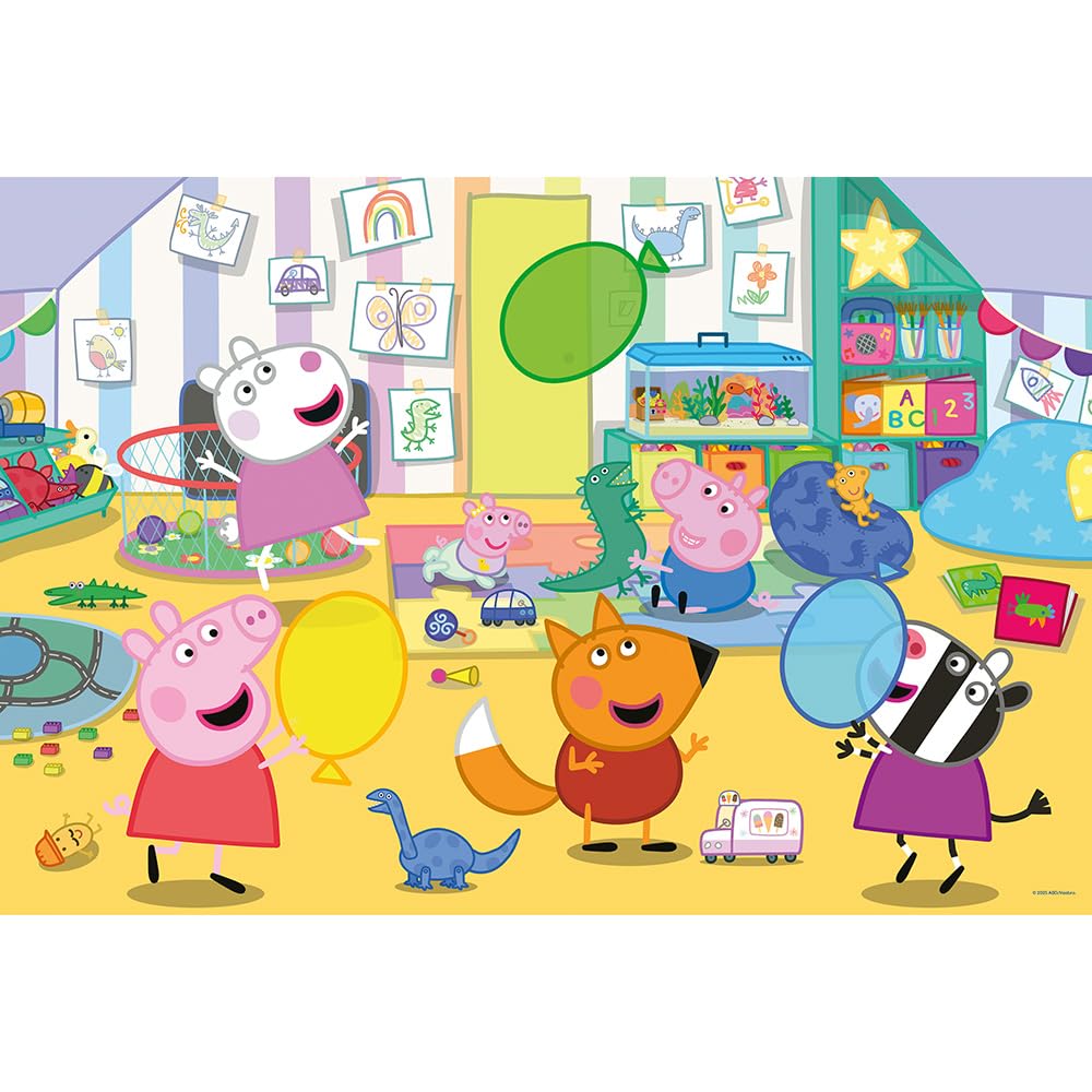 trefl-red-peppa-pig-la-belle-peppa-puzzle-24-maxi-d-s-3-ans image 2