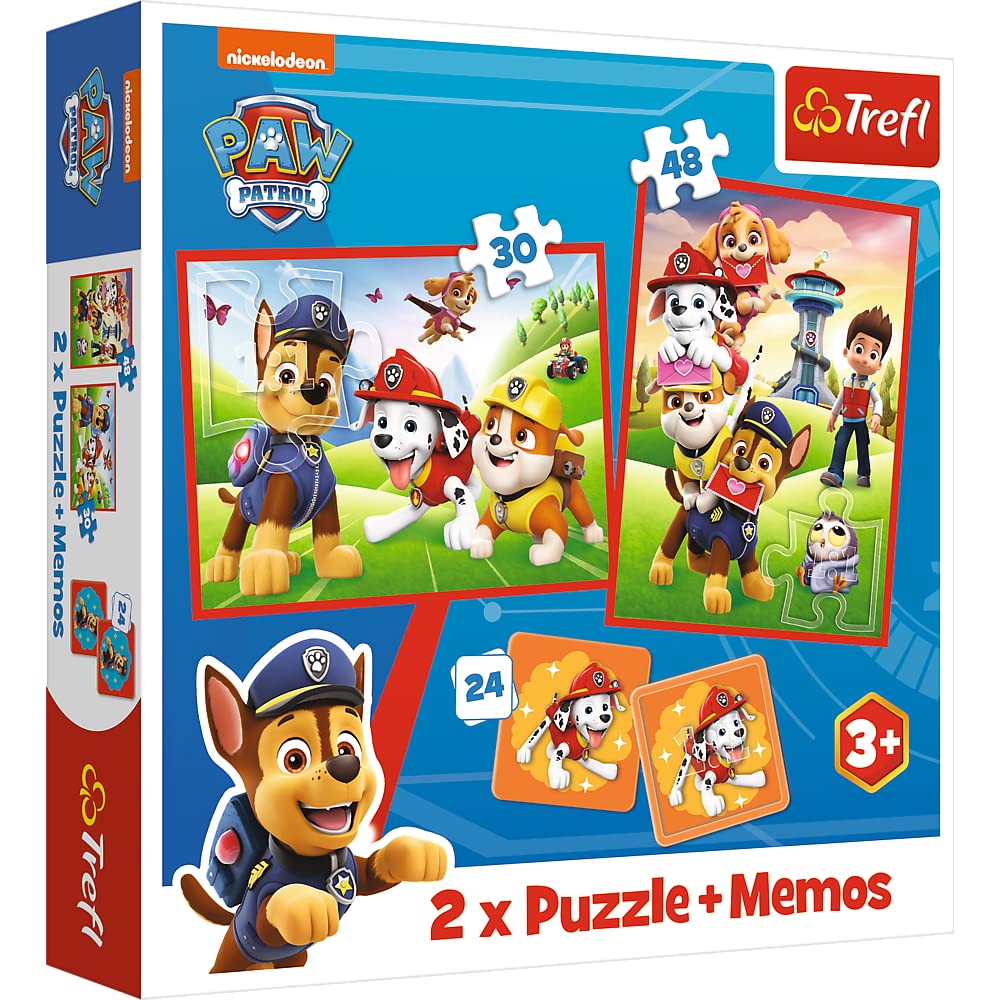 trefl-red-paw-patrol-puzzle-30-48-pi-ces-m-mo-3-ans image 1