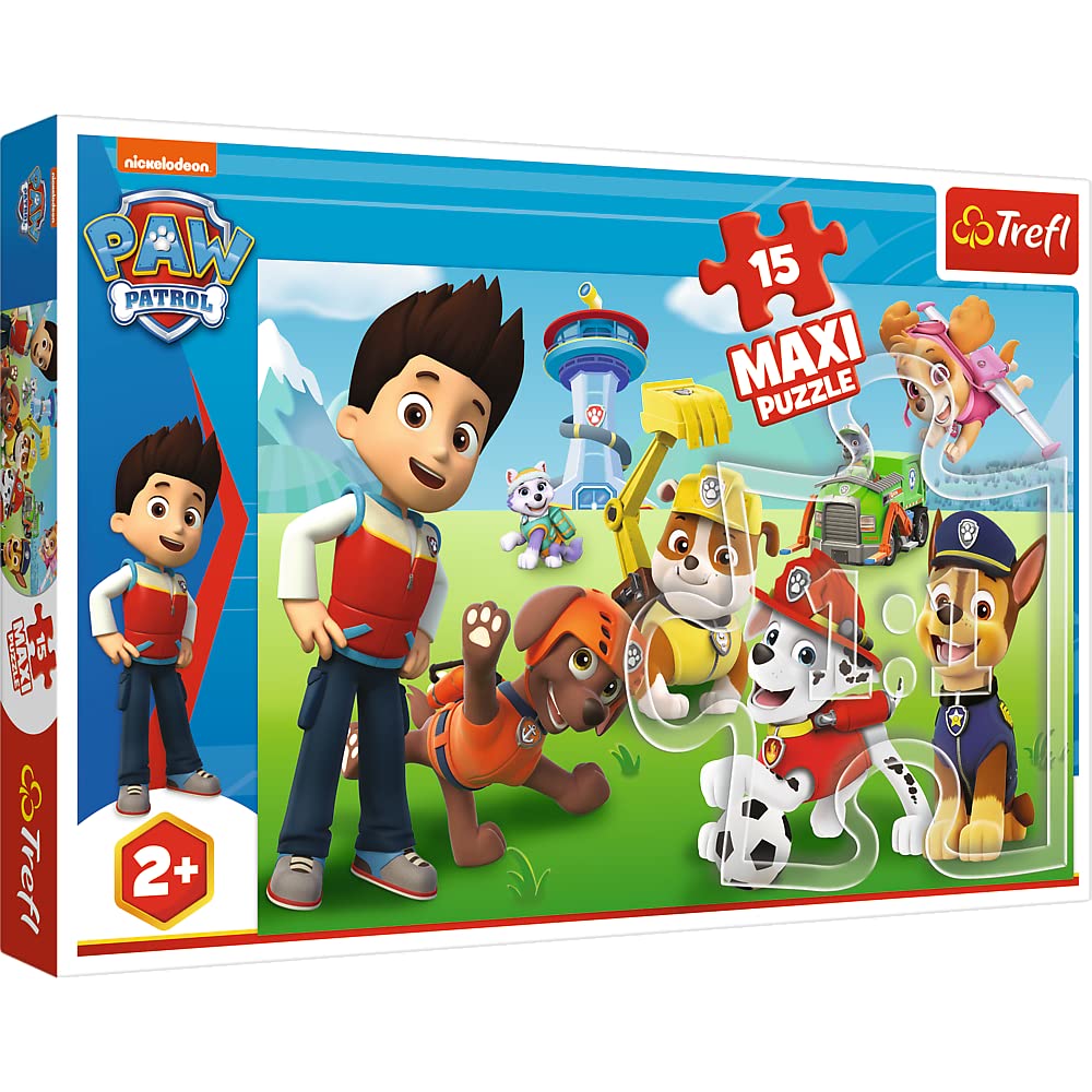 trefl-red-pat-patrouille-puzzle-15-maxi-pi-ces-d-s-2-ans image 1