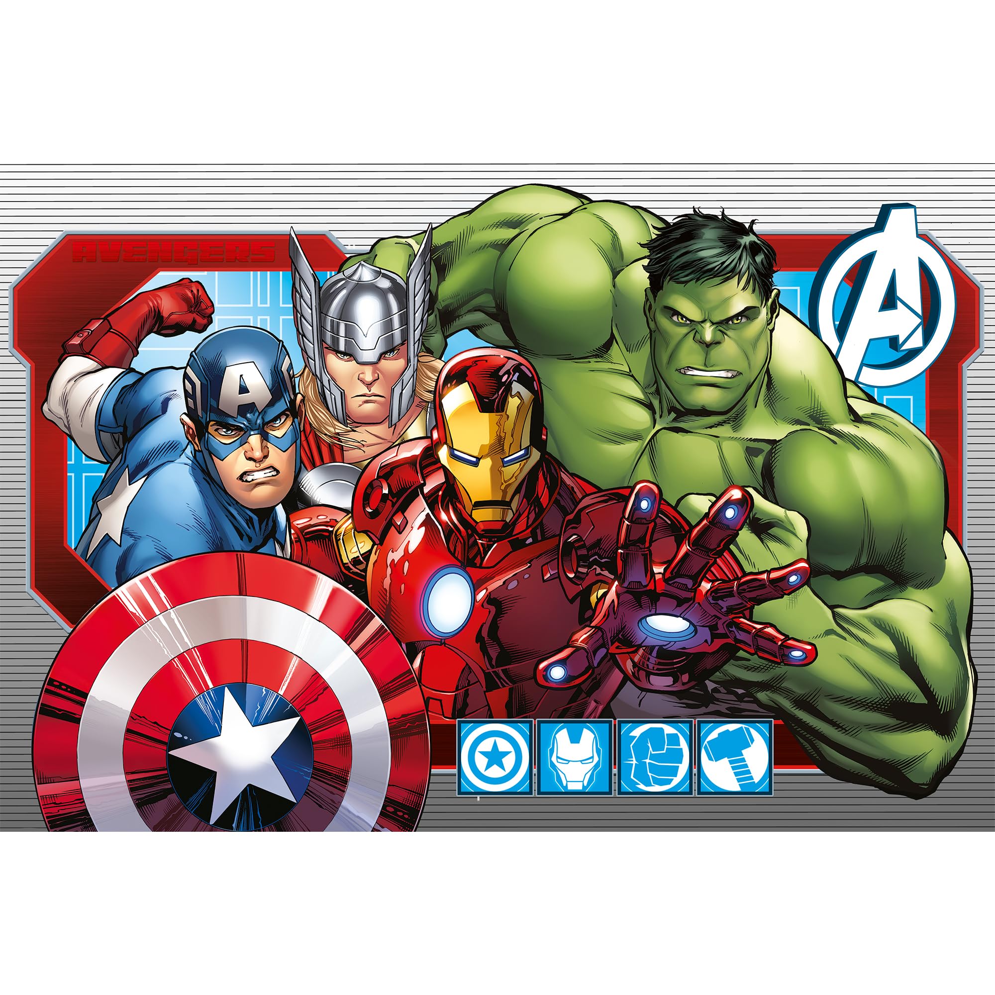 trefl-red-avengers-always-fair-puzzle-24-pi-ces-maxi-3-ans image 2