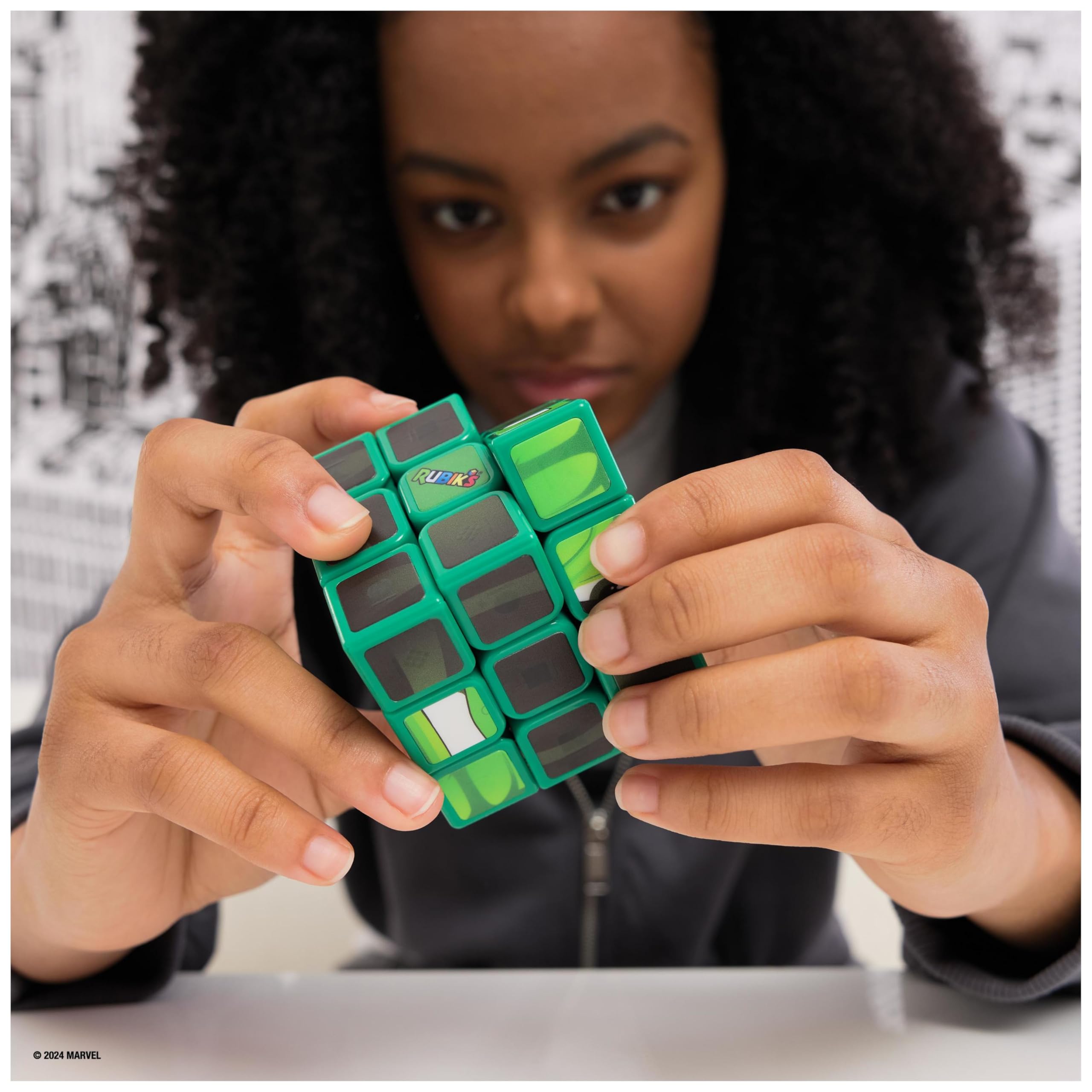rubik-s-cubers-hulk-3x3-cube-magique-hulk-exposer image 8
