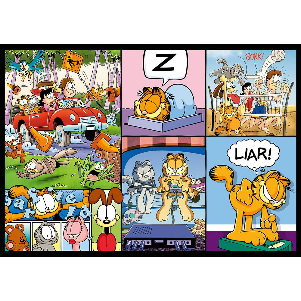 trefl-red-garfield-puzzle-4-x-250-pi-ces-adolescents image 7