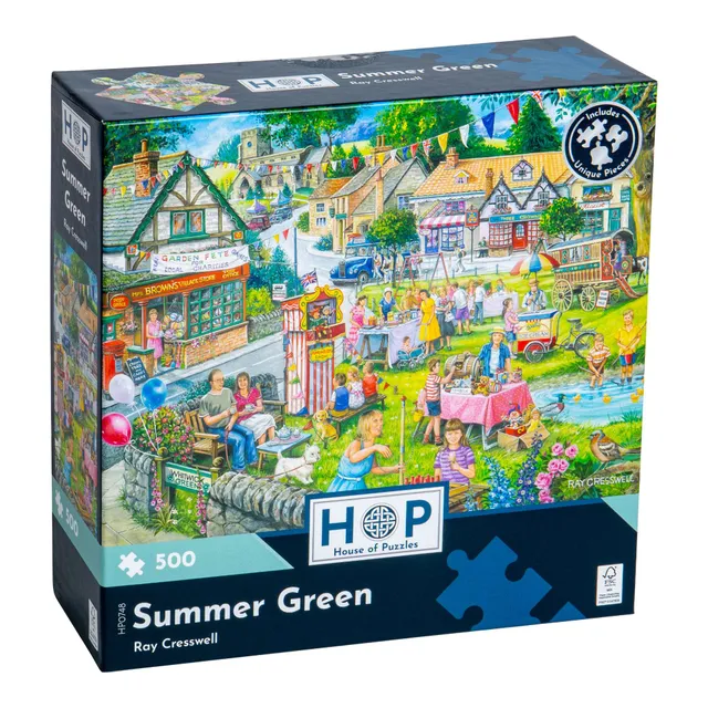 house-of-puzzles-summer-green-puzzle-500-pi-ces-t image 1