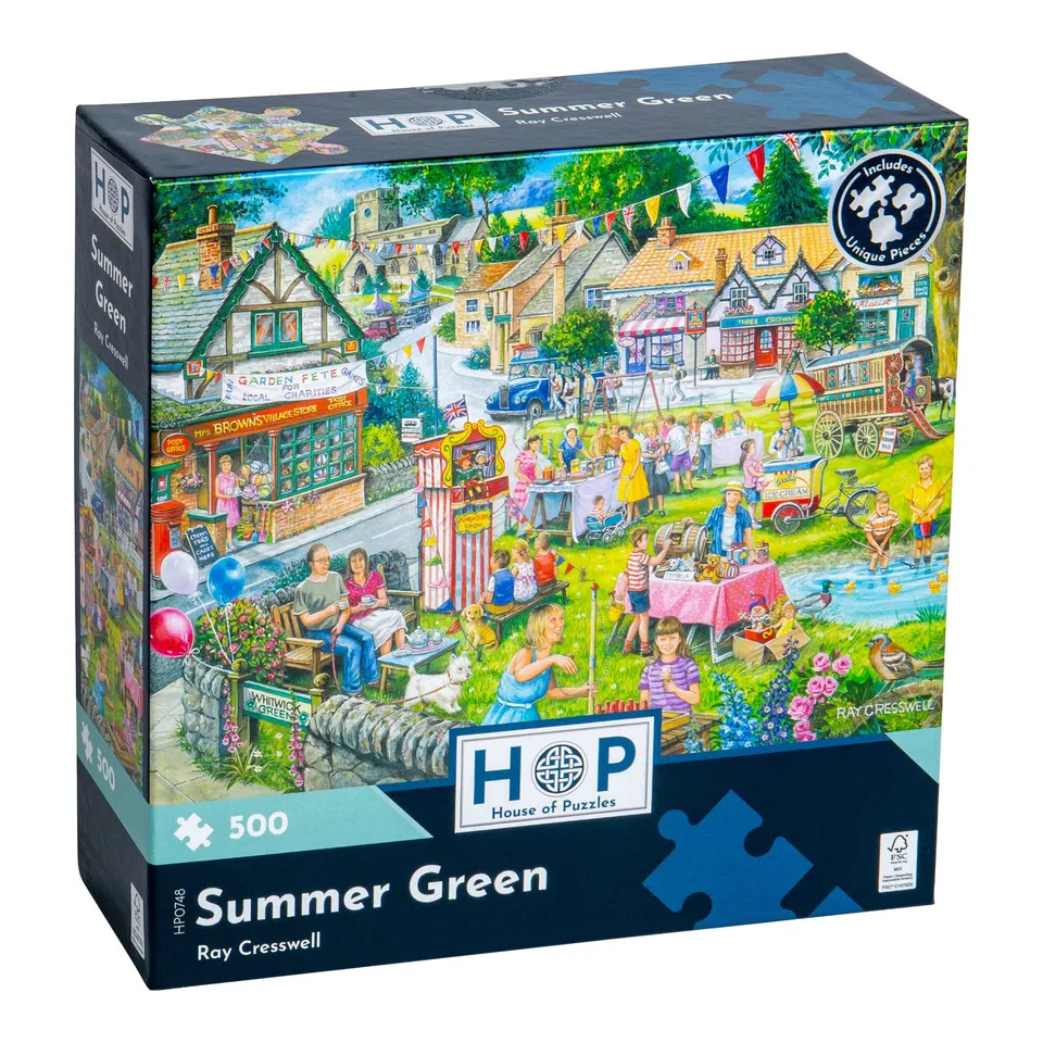 house-of-puzzles-summer-green-puzzle-500-pi-ces-t image 1
