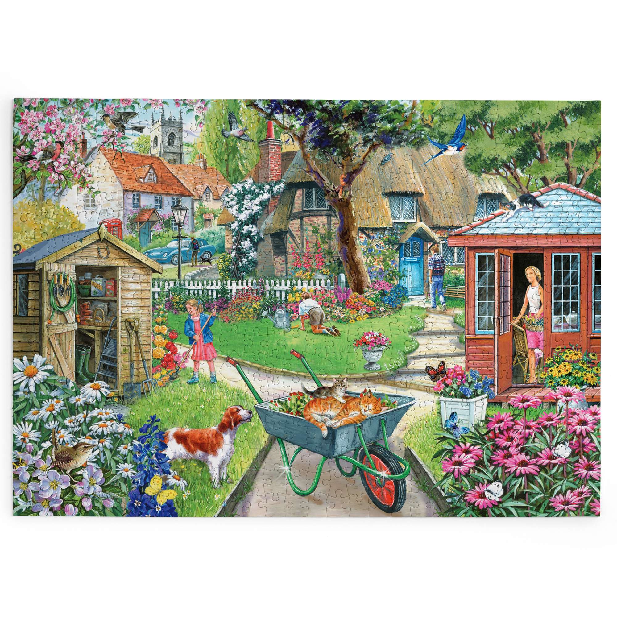 house-of-puzzles-big-500-puzzle-500-pi-ces-bloomin-lovely image 2