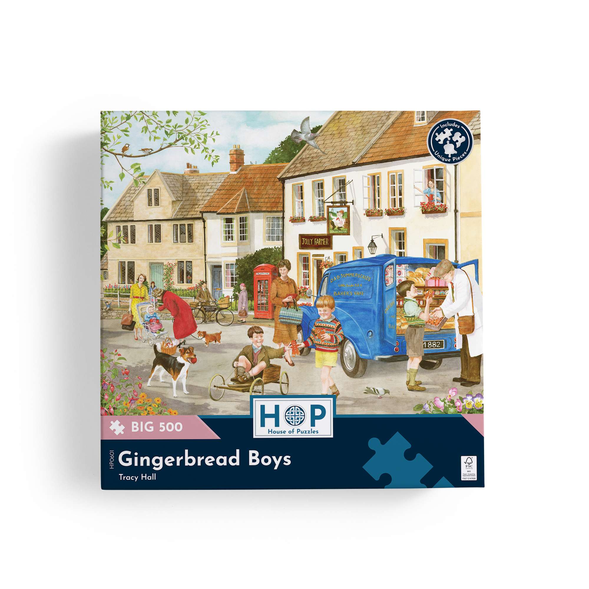 house-of-puzzles-gingerbread-boys-big-500-puzzle-no-l image 4
