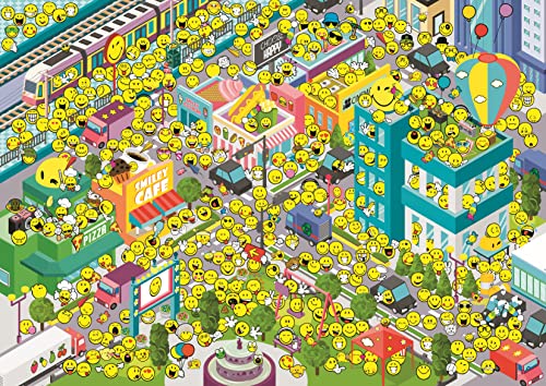 trefl-smiley-world-o-est-smiley-puzzle-500-pi-ces-ville image 8