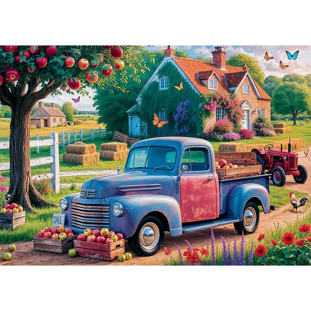 trefl-premium-plus-tea-time-puzzle-500-pi-ces-farmer-s-car image 2