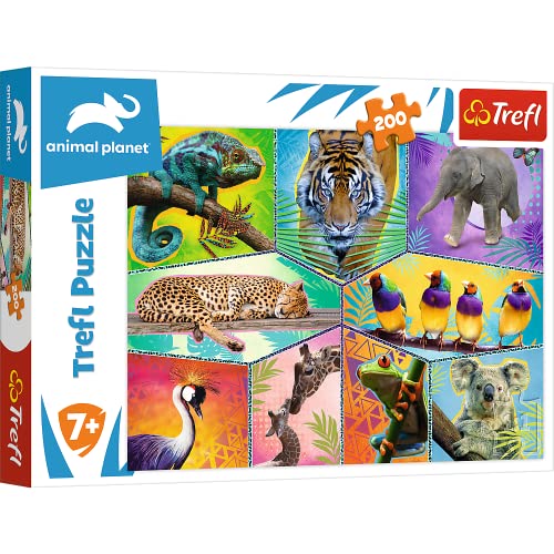 trefl-red-dans-un-monde-exotique-puzzle-200-pi-ces-7-ans-48x34-cm image 7