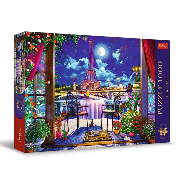 trefl-premium-plus-tea-time-paris-puzzle-1000-pi-ces image 1