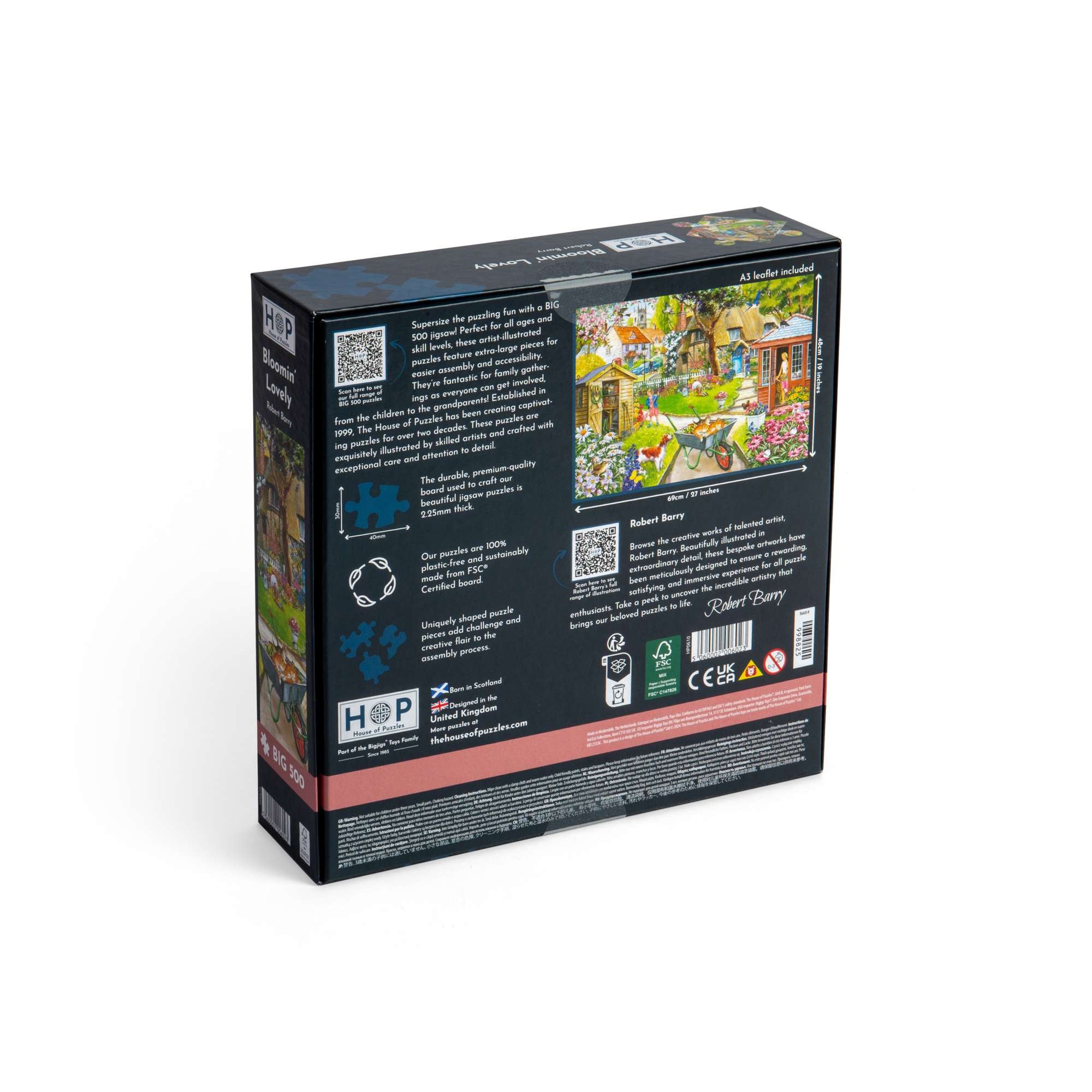 house-of-puzzles-big-500-puzzle-500-pi-ces-bloomin-lovely image 3