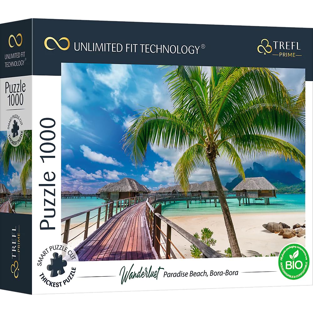 trefl-prime-puzzle-1000-pi-ces-uft-plage-bora-bora image 1