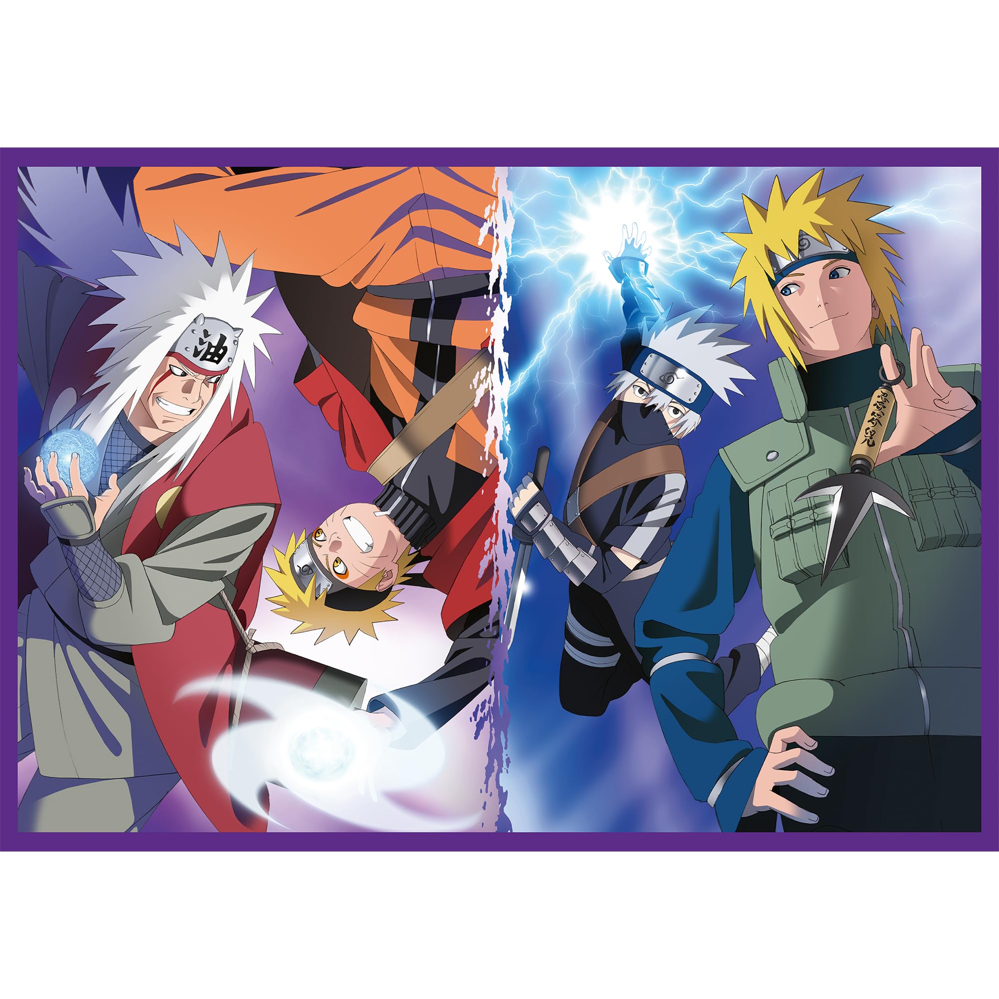 trefl-red-naruto-shippuden-puzzle-4x250-pi-ces-naruto-uzumaki image 3