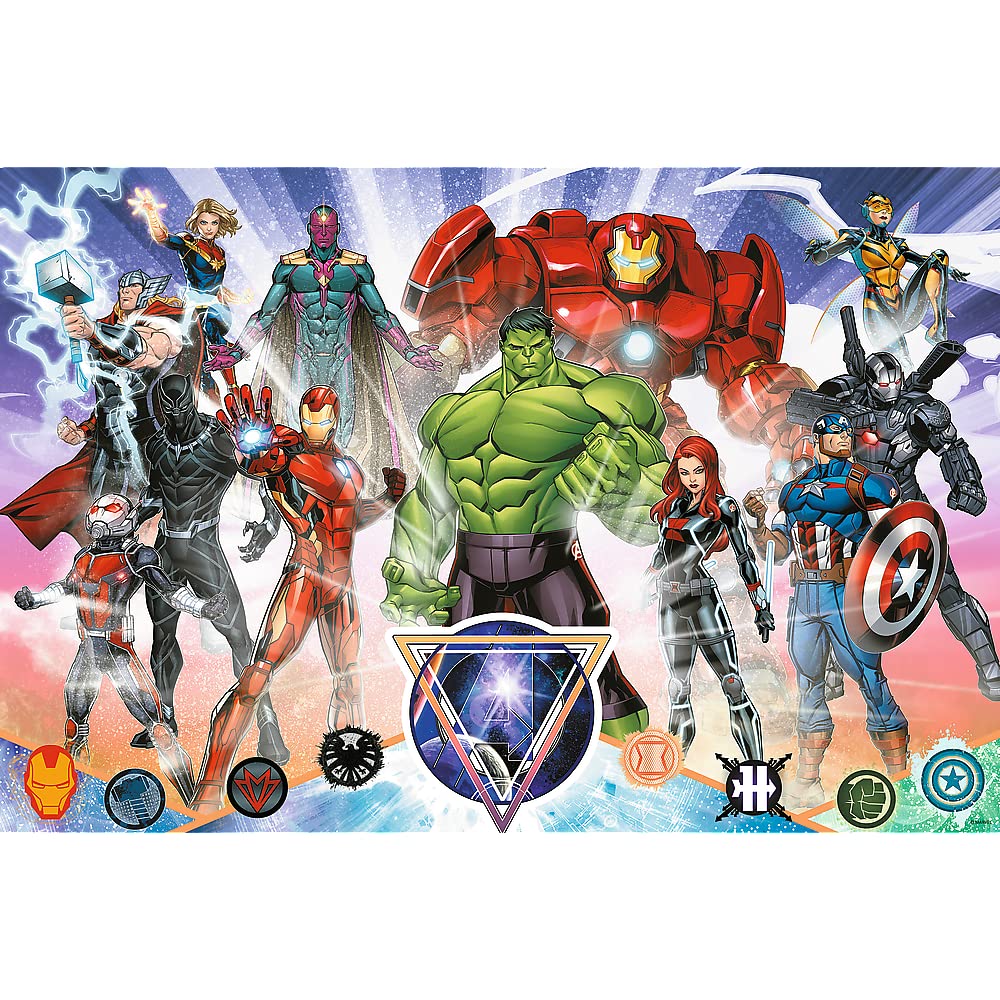 trefl-red-junior-avengers-puzzle-160-xl-pi-ces-6-ans image 2