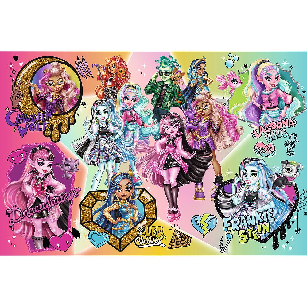 trefl-red-monster-high-puzzle-300-pi-ces-poup-es-8-ans image 2