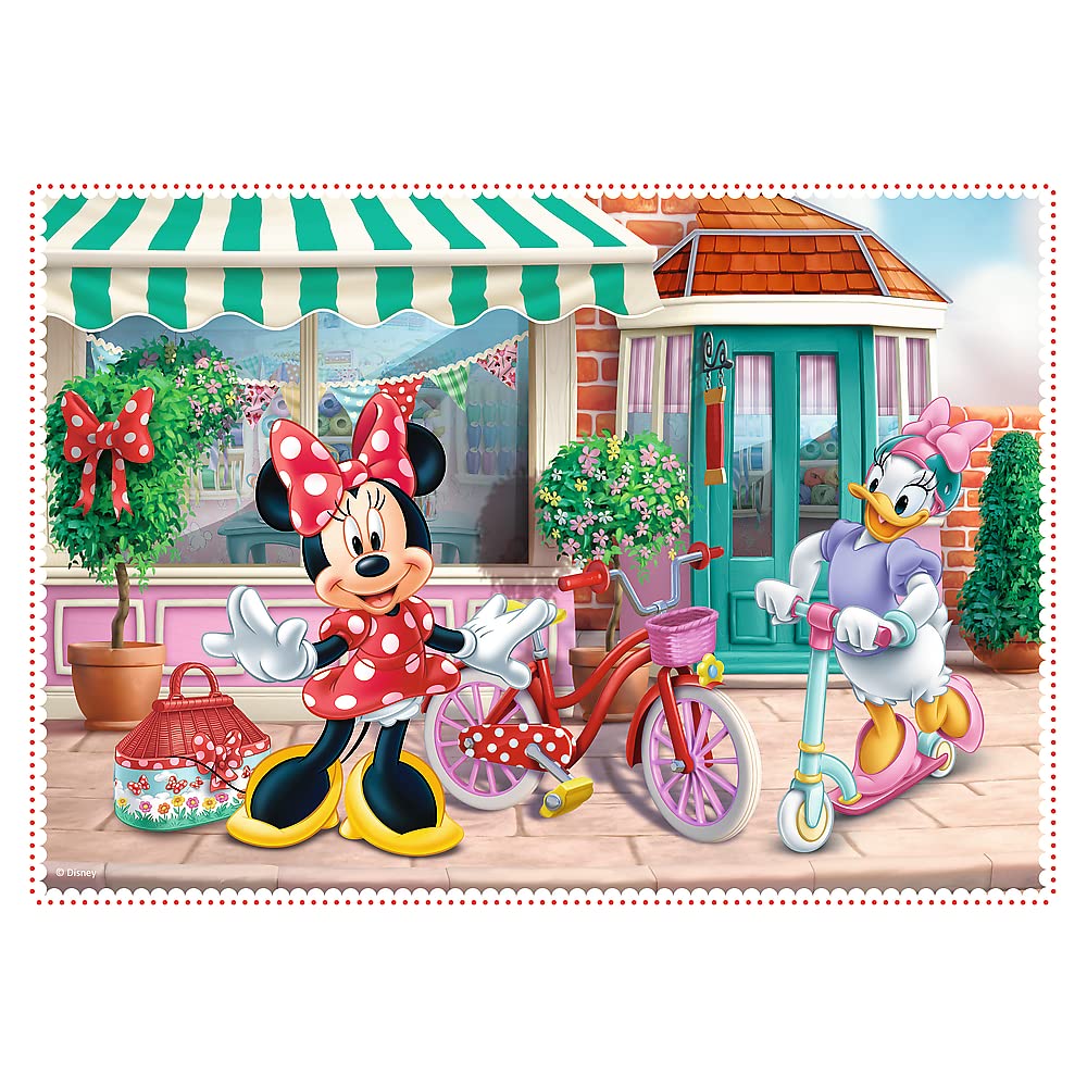 trefl-red-minnie-avec-ses-amis-puzzle-4-en-1 image 6