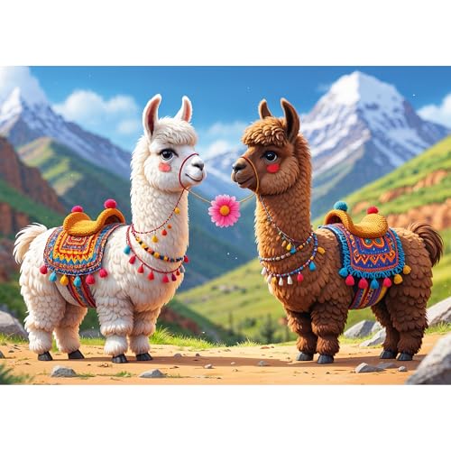 trefl-the-treflik-family-lamas-color-s-puzzle-200-pi-ces-7-ans image 8