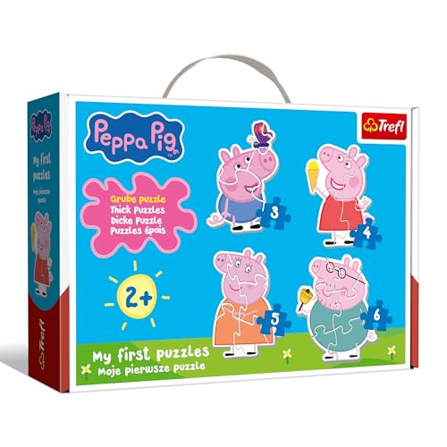 trefl-red-peppa-pig-puzzle-b-b-4-puzzles-2-5-pi-ces image 7