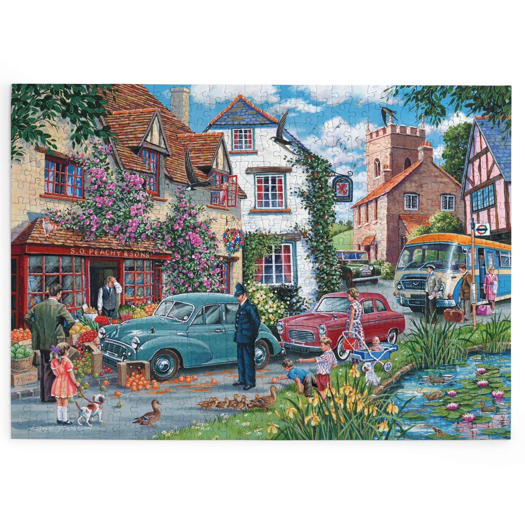 house-of-puzzles-traffic-jam-big-500-puzzle-transport-500-pi-ces image 2