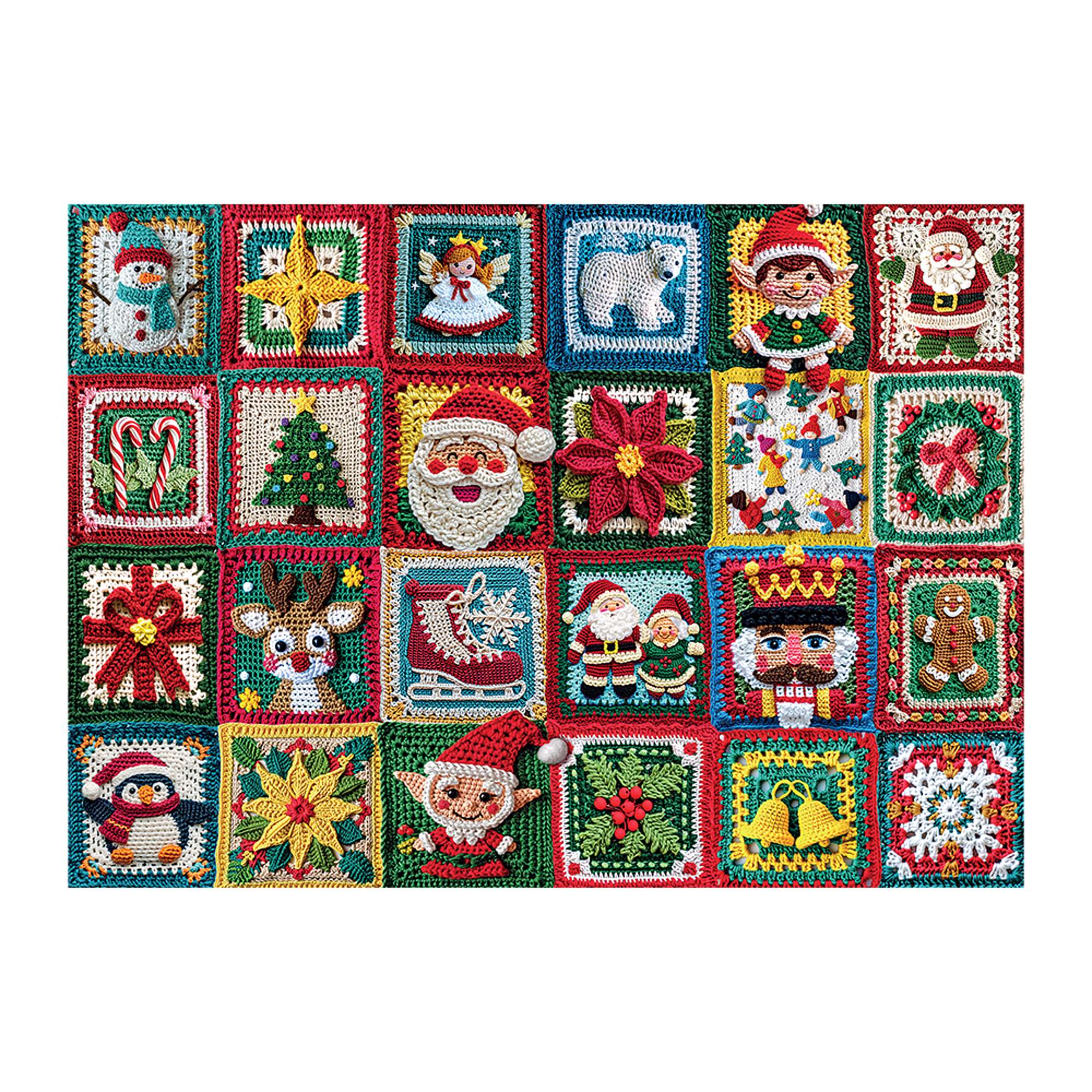 house-of-puzzles-christmas-crochet-puzzle-1000-calendrier-avent image 4