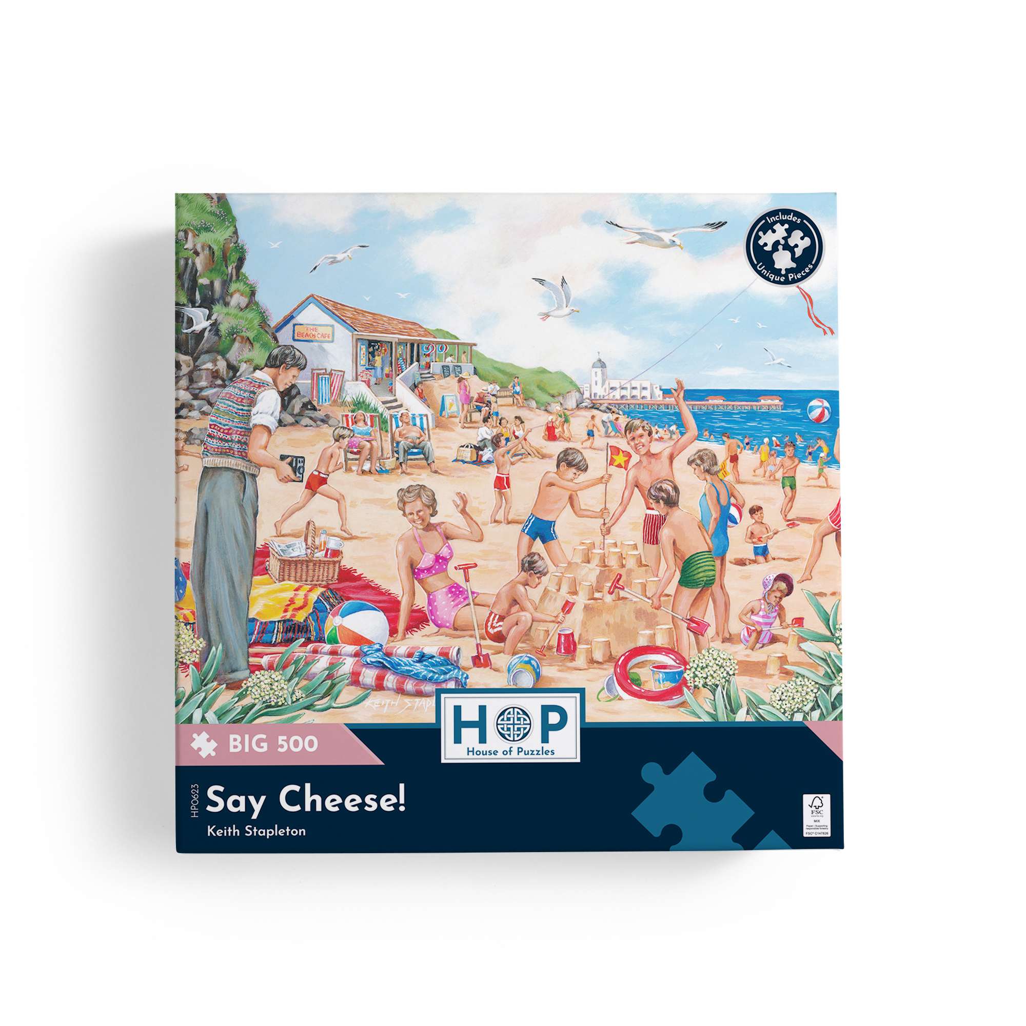 house-of-puzzles-say-cheese-puzzle-500-pi-ces-xl-plage image 4