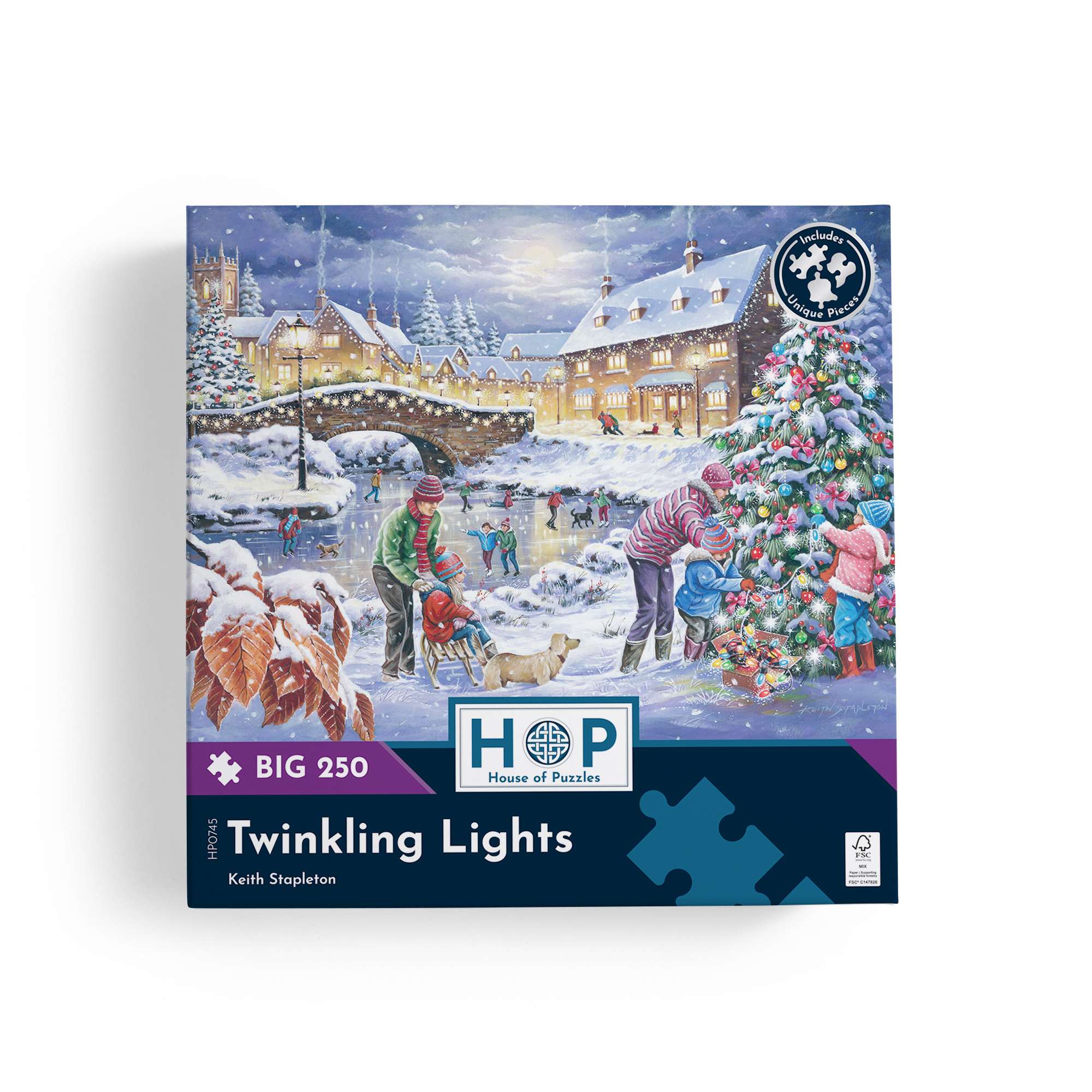 house-of-puzzles-big-250-puzzle-250-pi-ces-twinkling-lights image 3
