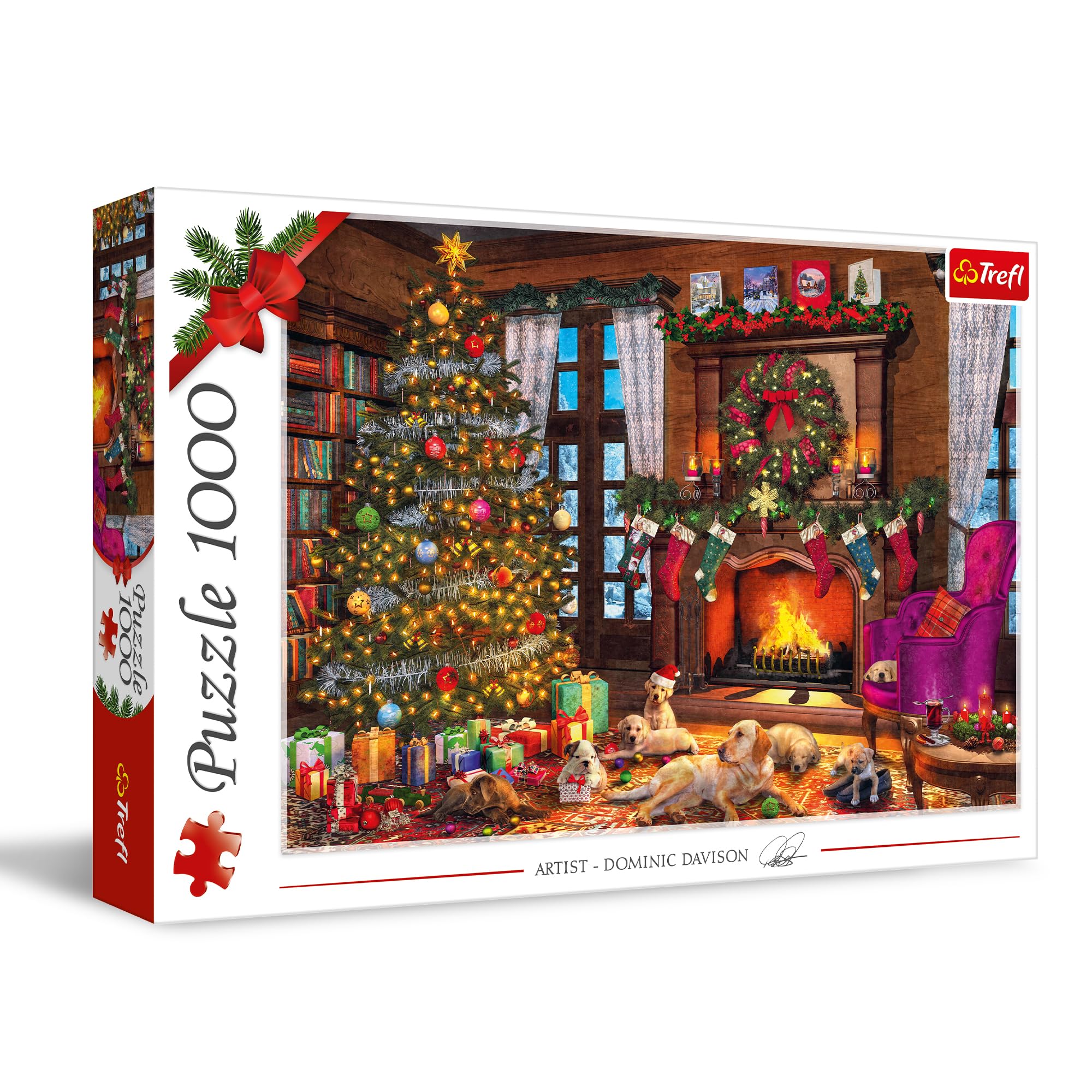 trefl-red-no-l-s-approche-puzzle-1000-pi-ces-magie-de-no-l image 1