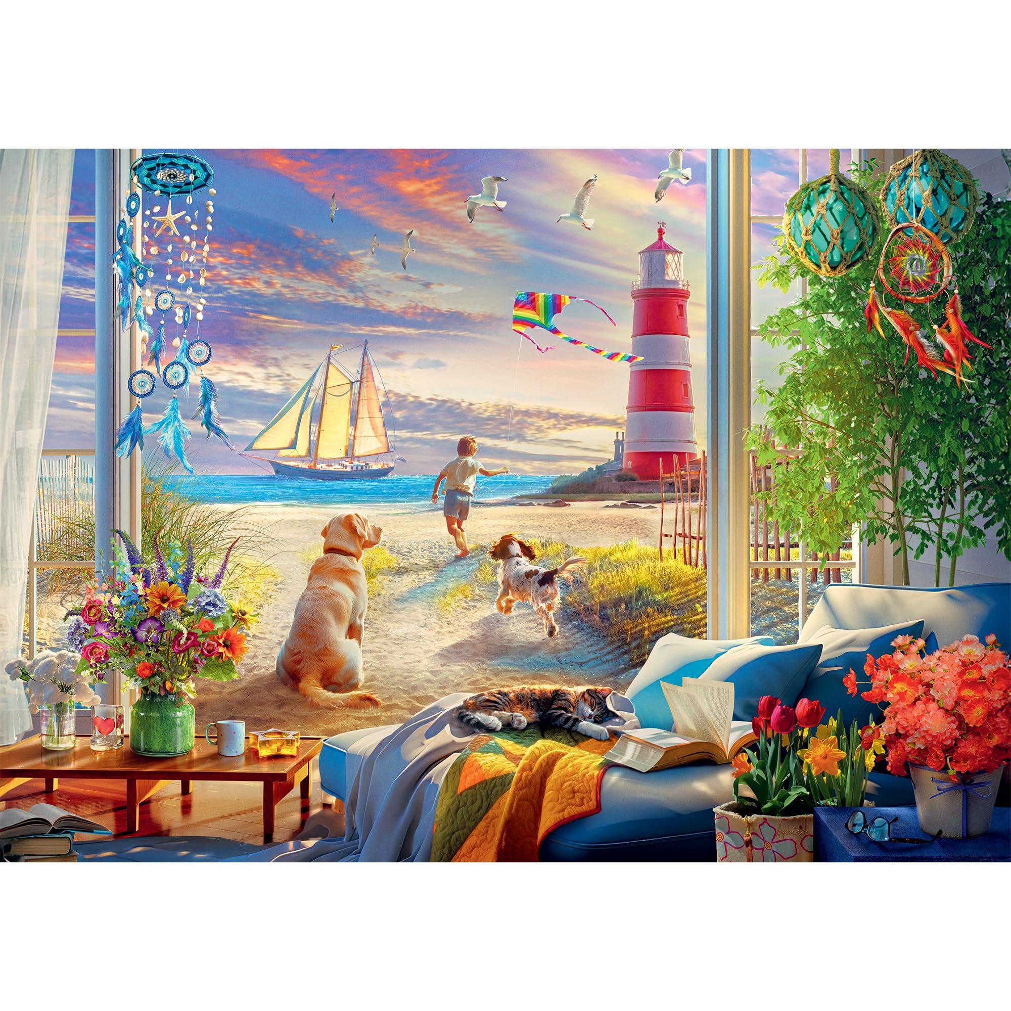 trefl-premium-plus-tea-time-brise-d-t-puzzle-1000-pi-ces image 2