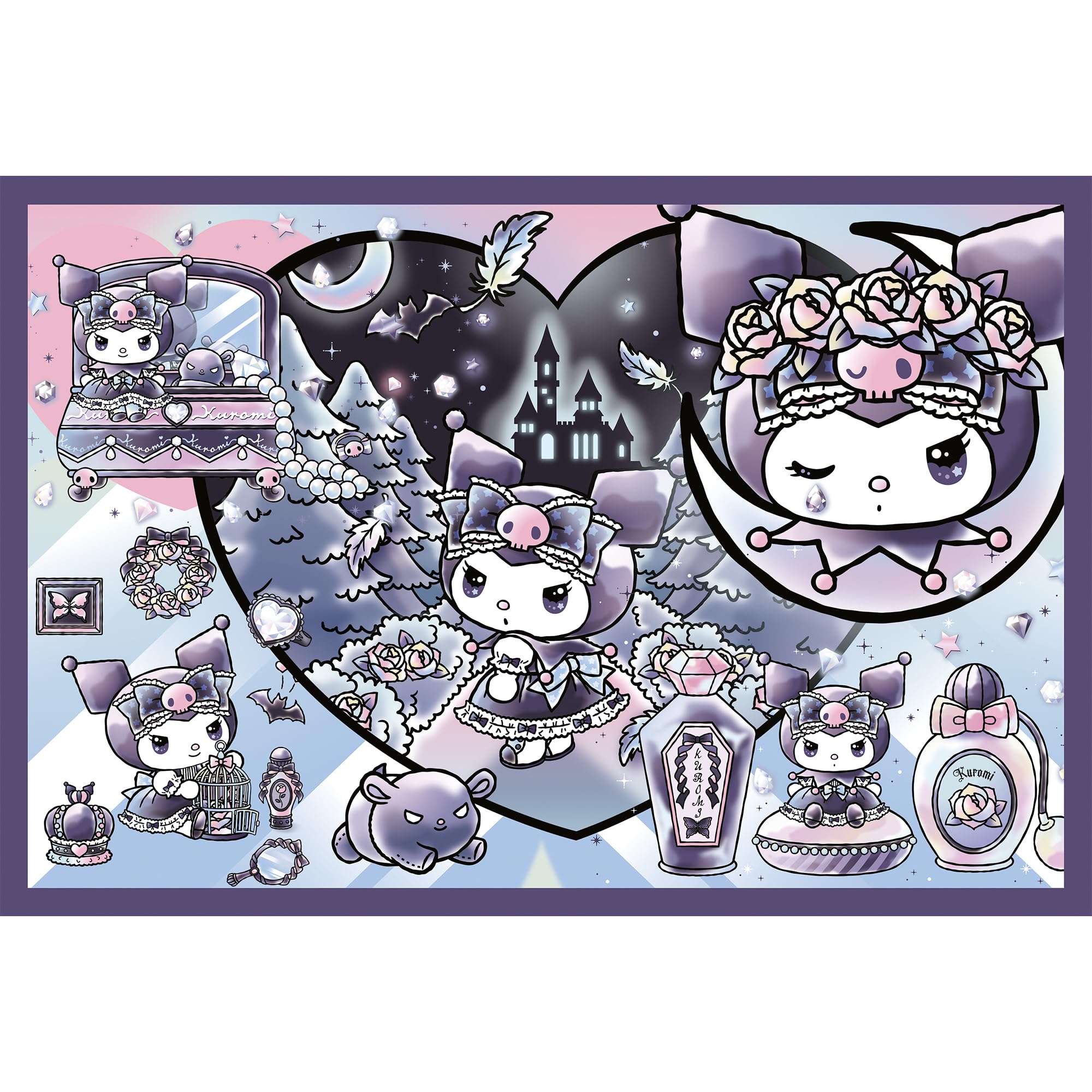 trefl-kuromi-les-farces-puzzle-2x200-pi-ces-ado image 3