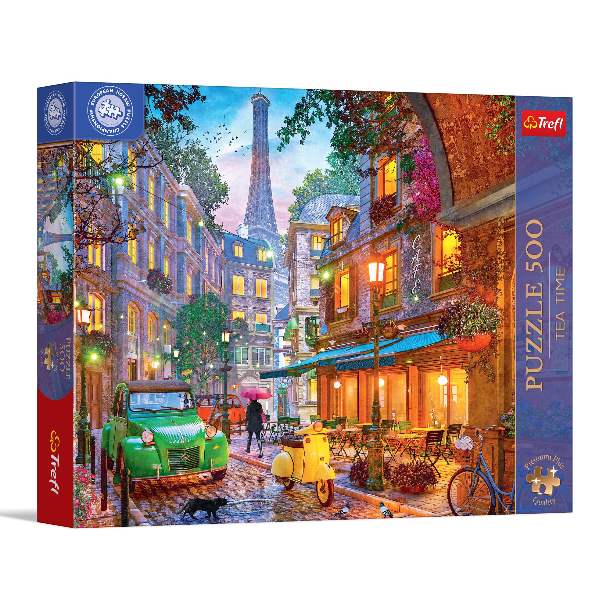 trefl-premium-plus-tea-time-puzzle-500-pi-ces-caf-paris image 1