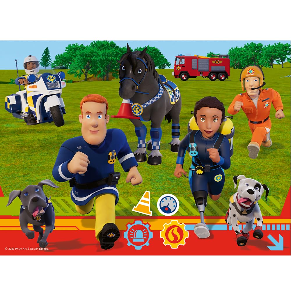 trefl-red-sam-le-pompier-puzzle-30-pi-ces-d-s-3-ans-secours image 2