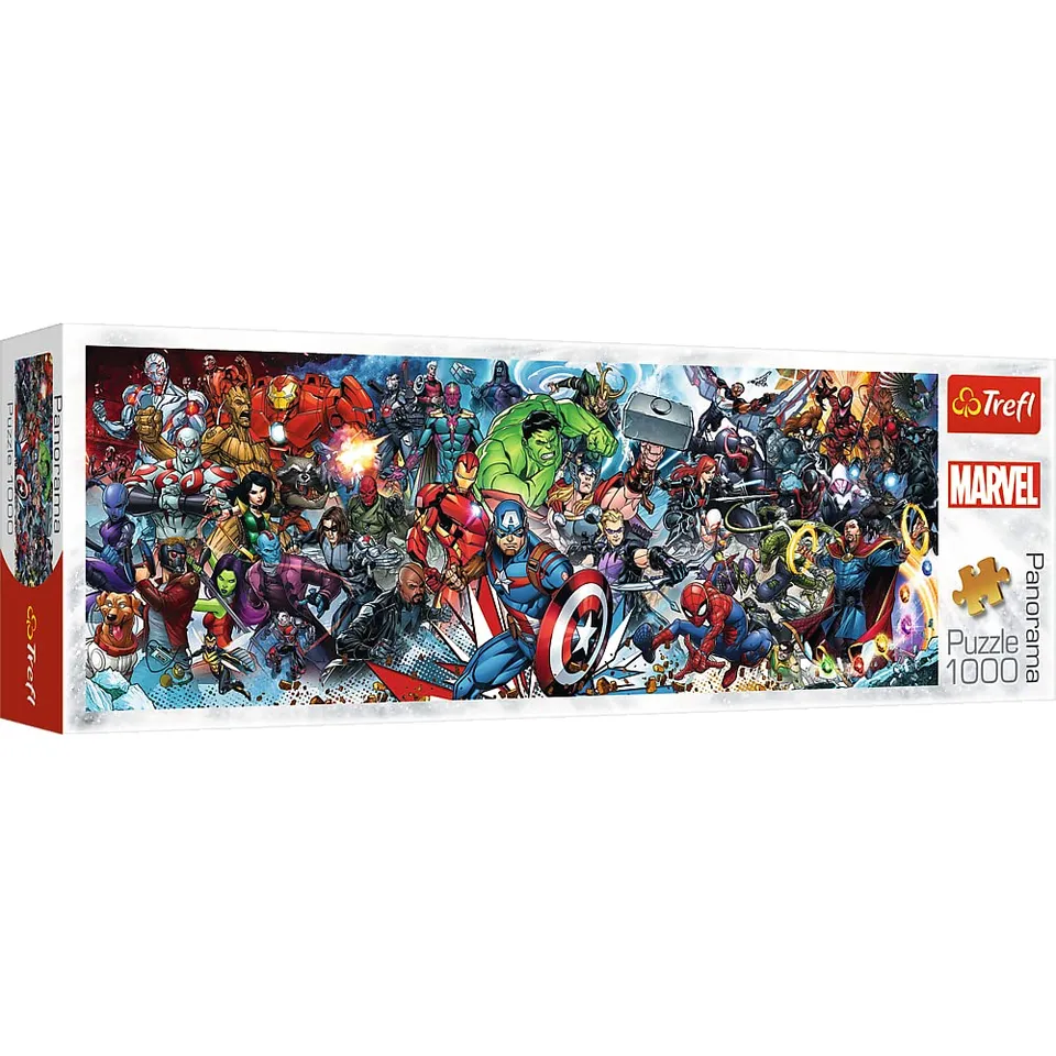 trefl-red-marvel-puzzle-panoramique-1000-pi-ces-97-cm image 1