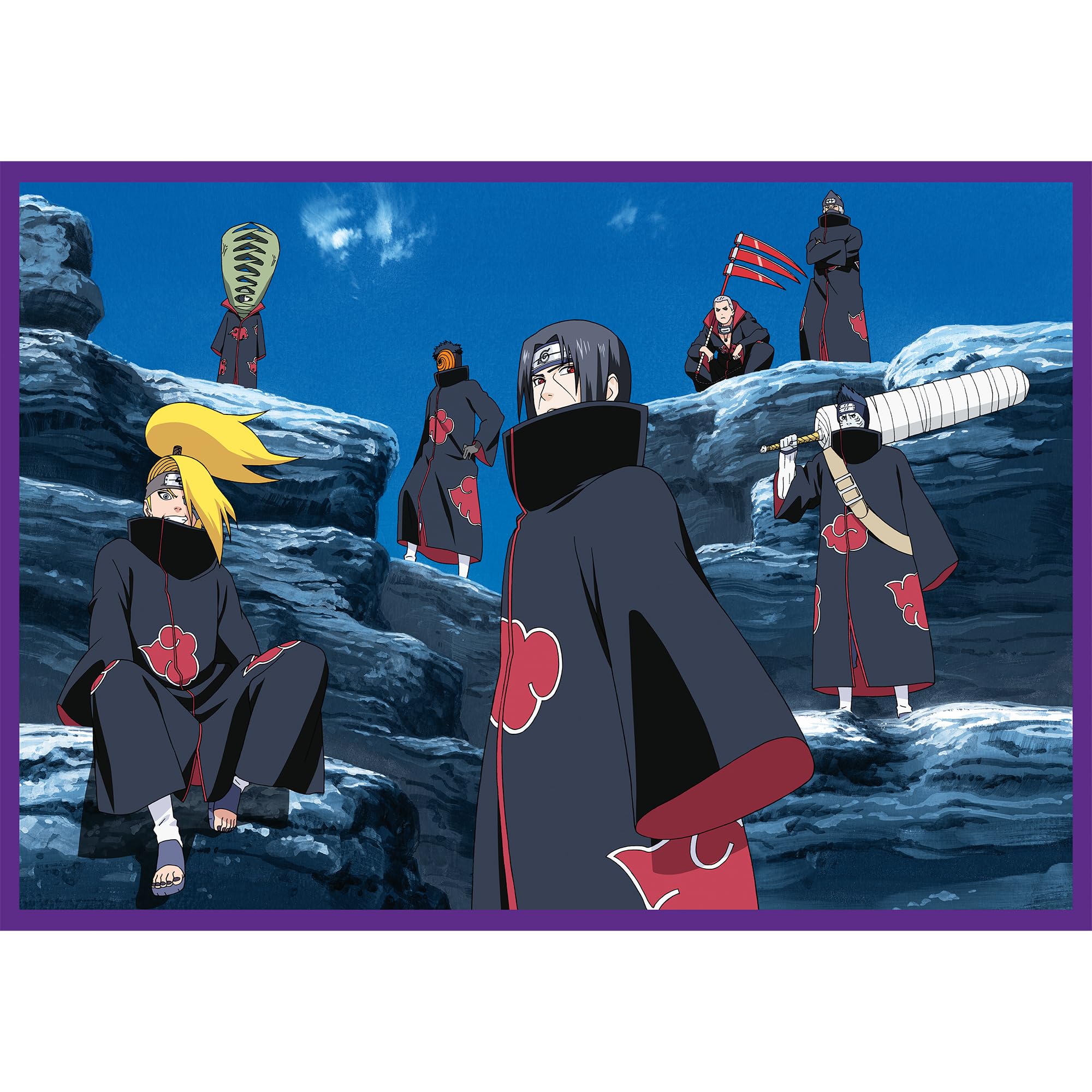 trefl-red-naruto-shippuden-puzzle-4x250-pi-ces-naruto-uzumaki image 5