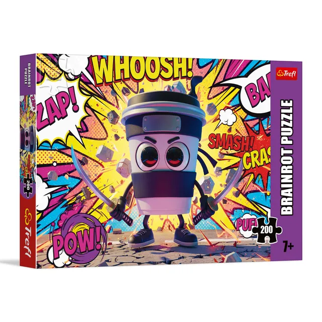 trefl-red-brainrots-puzzle-200-pi-ces-tasse-7-ans image 1
