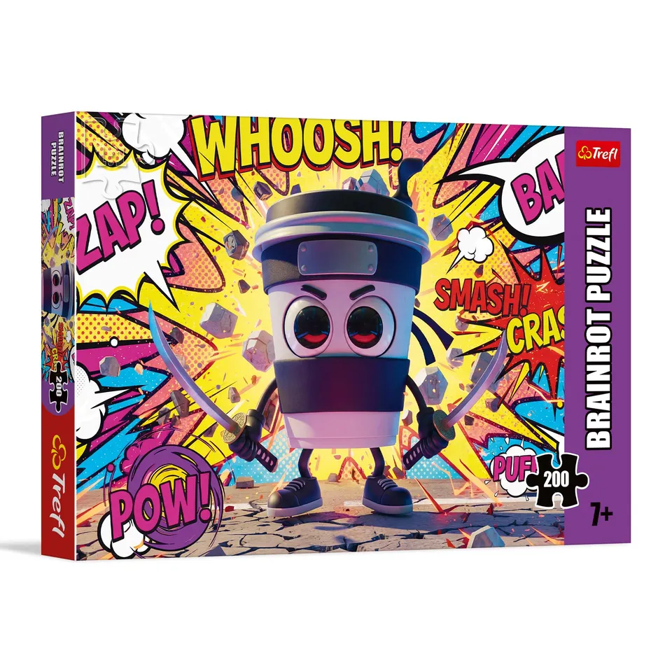trefl-red-brainrots-puzzle-200-pi-ces-tasse-7-ans image 1