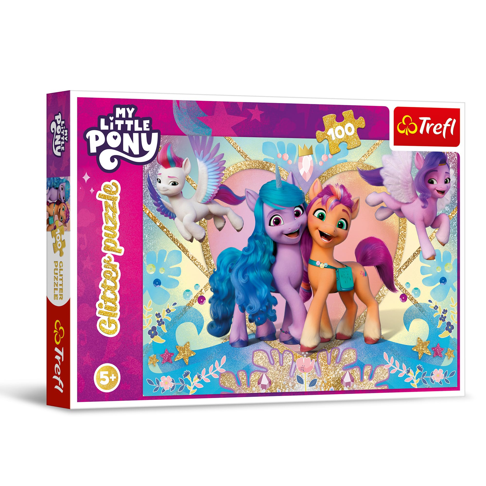trefl-red-my-little-pony-poneys-brillants-puzzle-100-pi-ces image 1