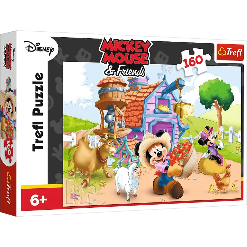 trefl-red-puzzle-enfant-160-pi-ces-mickey-fermier-d-s-6-ans image 1