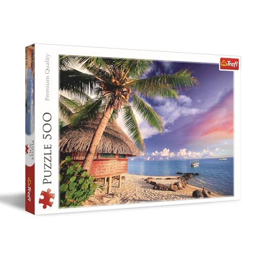trefl-red-le-bora-bora-puzzle-500-pi-ces-paysage-vacances image 7