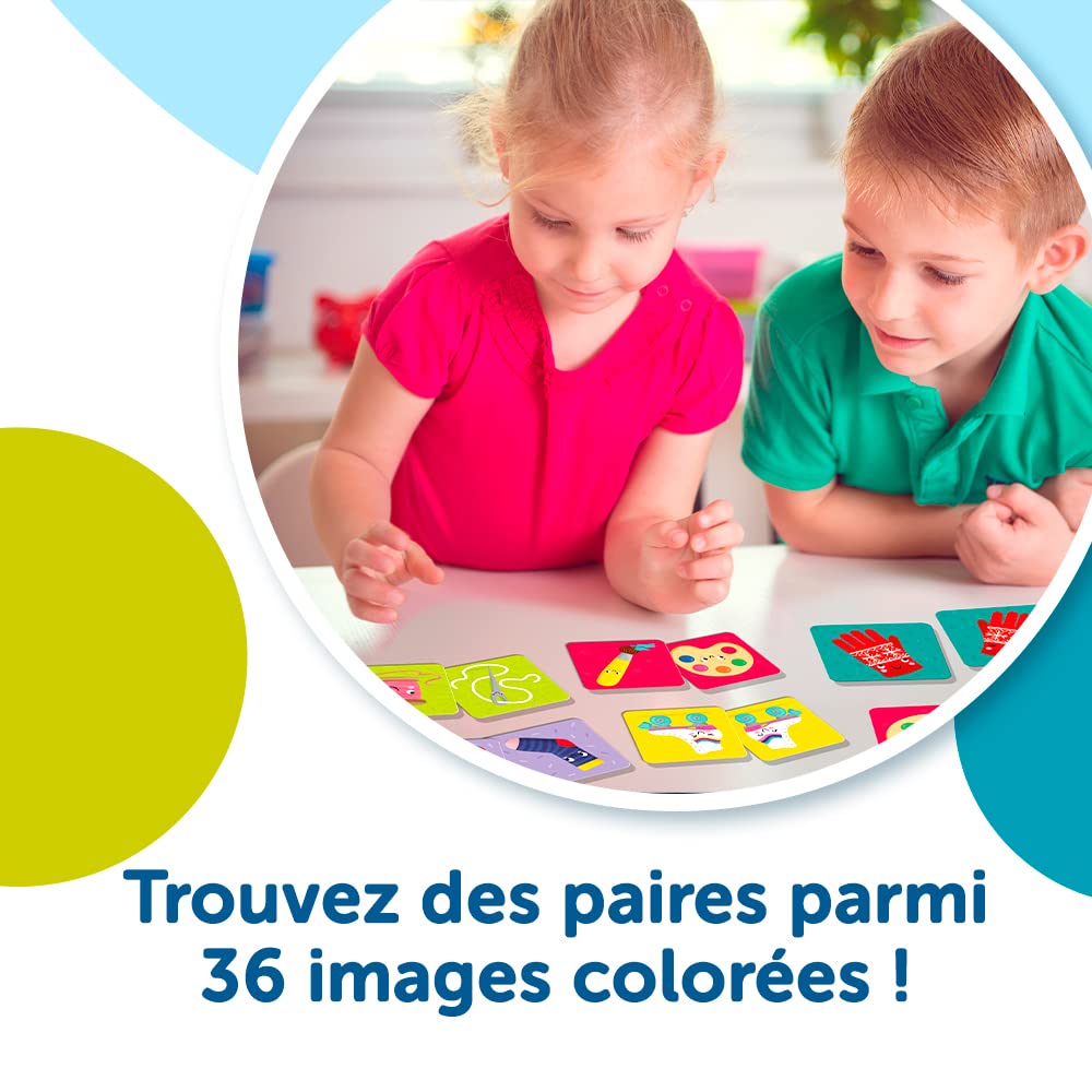 trefl-memos-classic-plus-cute-monsters-jeu-memory-36-cartes image 3