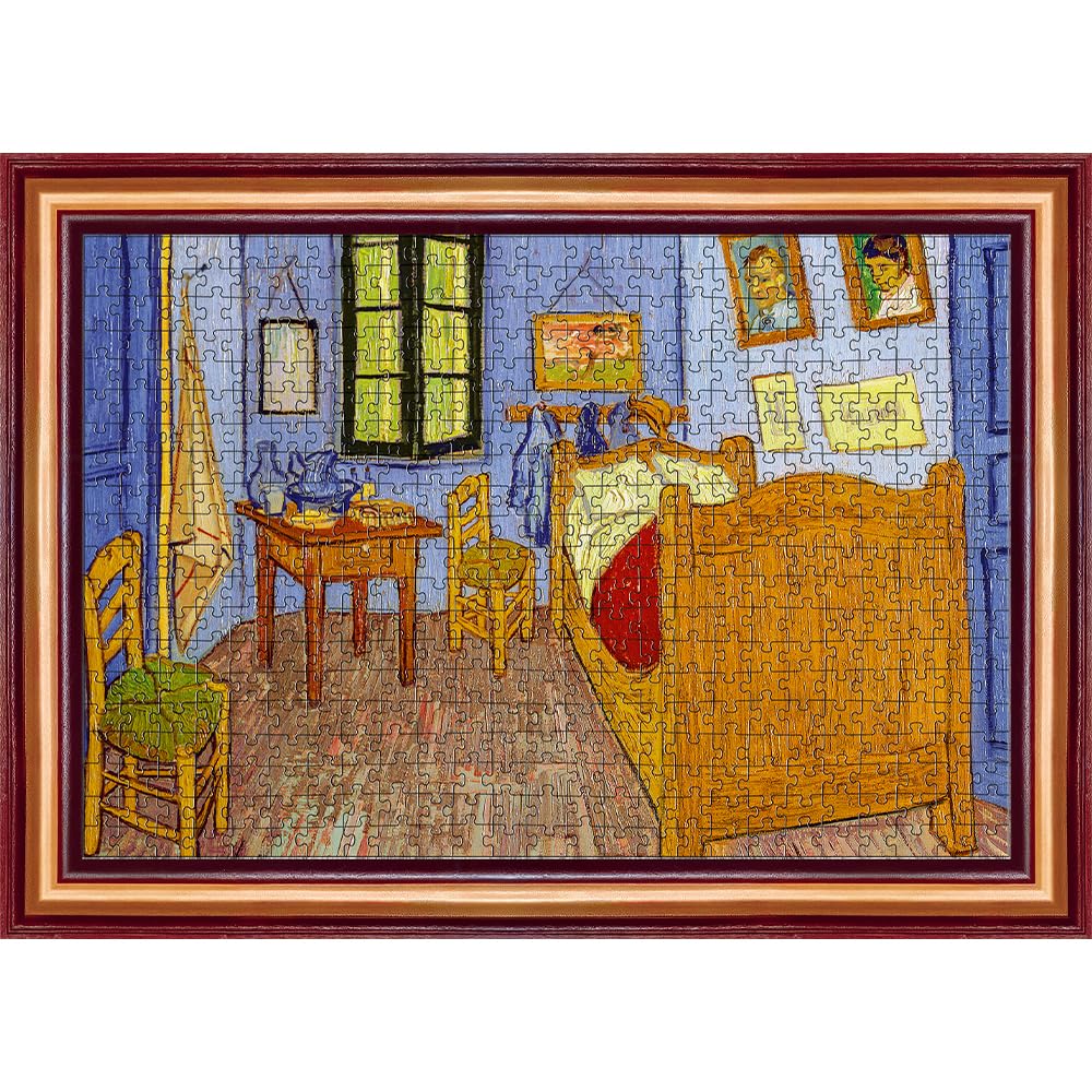 trefl-red-puzzlorama-chambre-van-gogh-puzzle-500-pi-ces-cadre image 2
