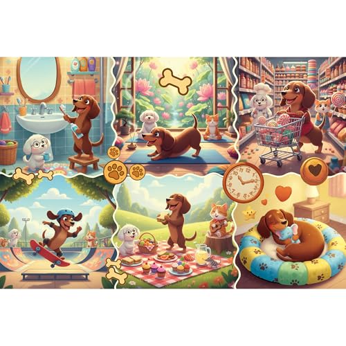 trefl-red-teckel-longue-journ-e-puzzle-100-pi-ces-5-ans image 8