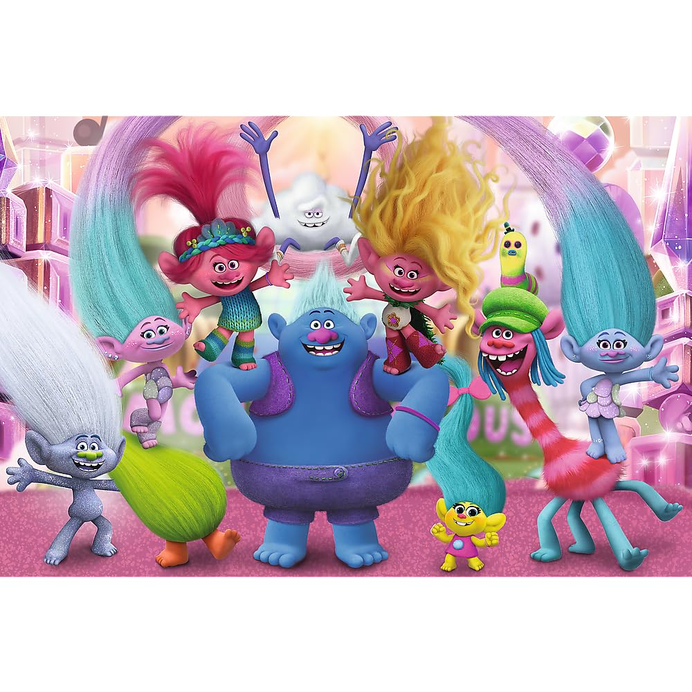 trefl-red-trolls-band-together-puzzle-24-maxi-3-ans image 2
