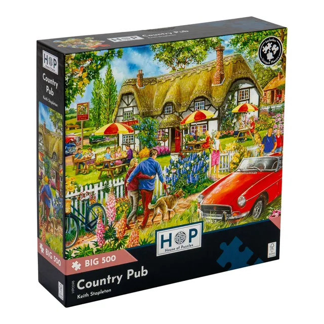 house-of-puzzles-country-pub-puzzle-500-grandes-pi-ces image 1