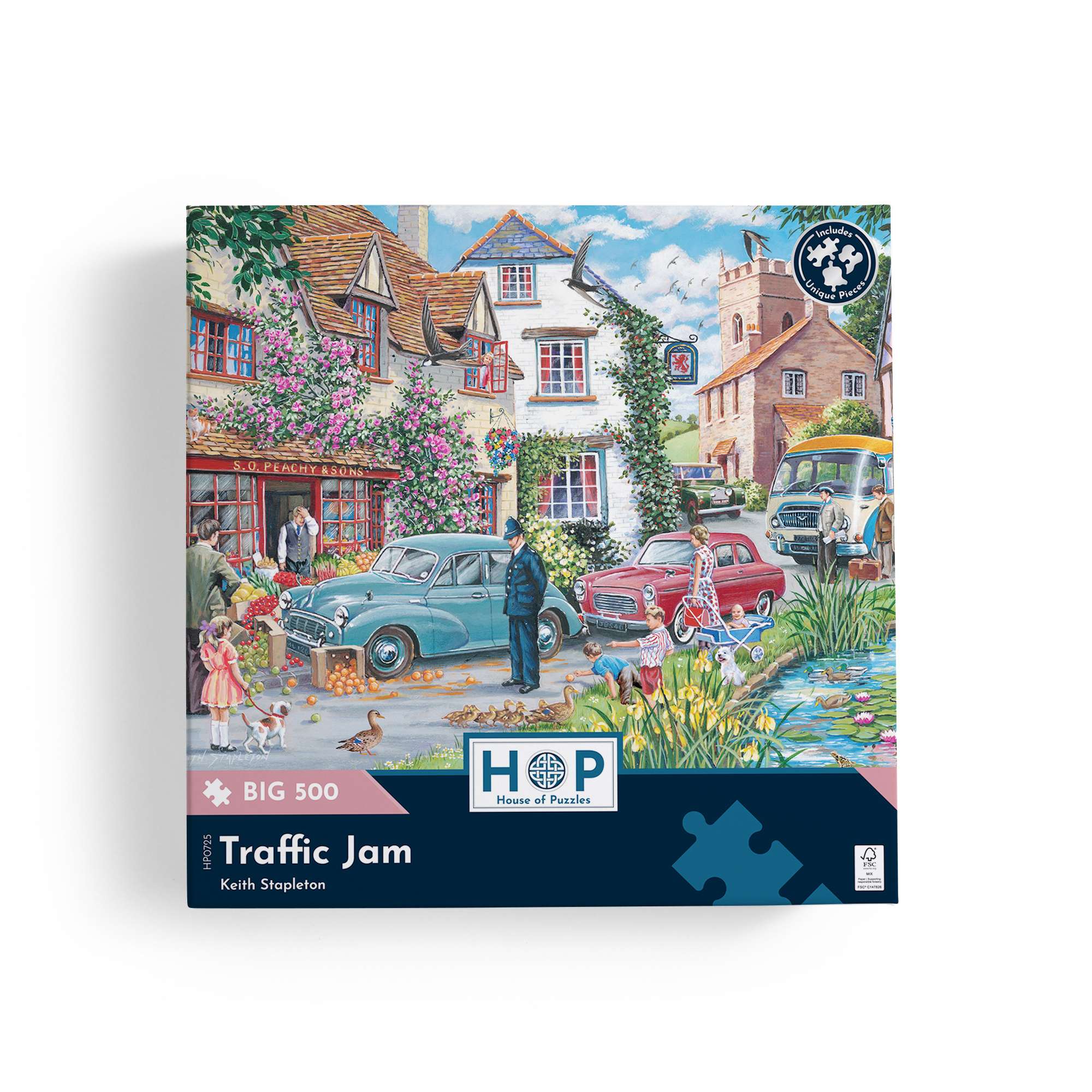 house-of-puzzles-traffic-jam-big-500-puzzle-transport-500-pi-ces image 4